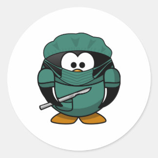 Adesivo Doutor Penguin