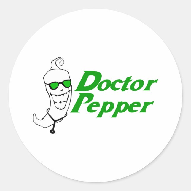 Adesivo Doutor Pepper (Frente)