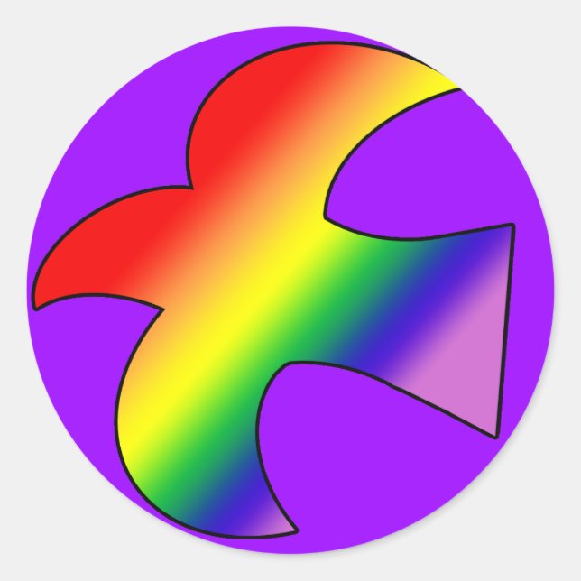 Adesivo Dove GLBT (Frente)