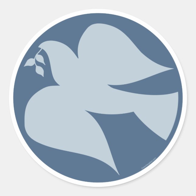 Adesivo Dove of Peace Sign (Frente)
