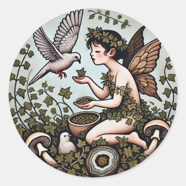 Adesivo Doves Fairy Dove Fairies (Frente)