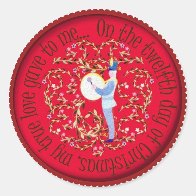 Adesivo Doze bateristas (Frente)