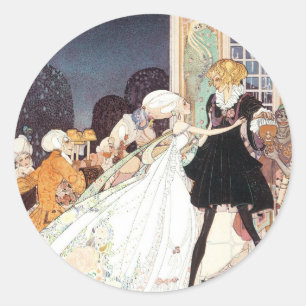 Adesivo Doze Princesas Dançantes Vintage por Kay Nielsen