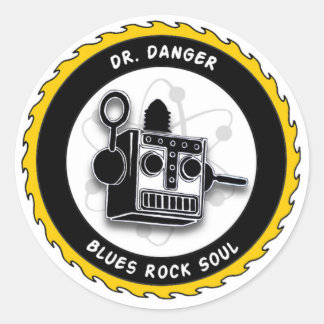 Adesivo Dr. Danger Robot Sticker