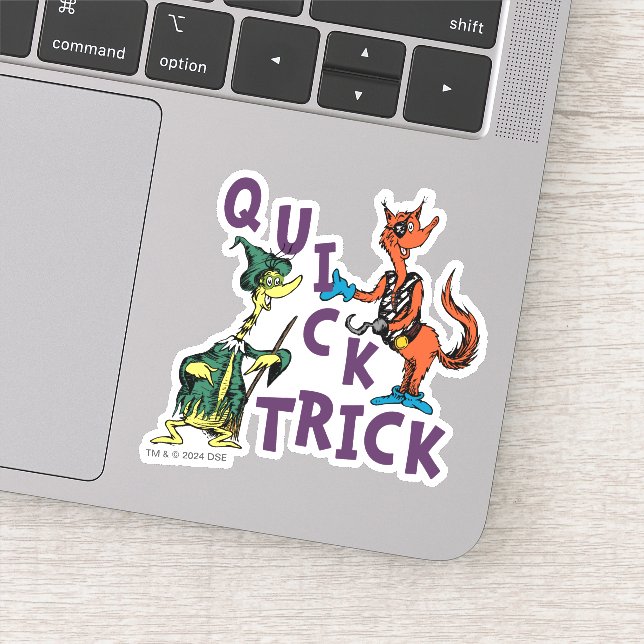 Adesivo Dr. Seuss | Gráfico de Halloween do Truque Rápido (Detalhe)