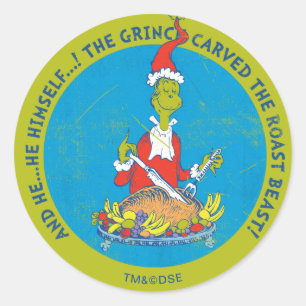 Adesivo Dr. Seuss   Grpolegadas   Fera de Natal