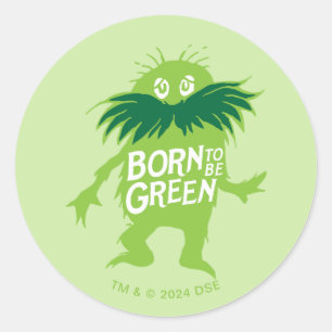 Adesivo Dr. Seuss   Lorax - Nascido Para Ser Verde