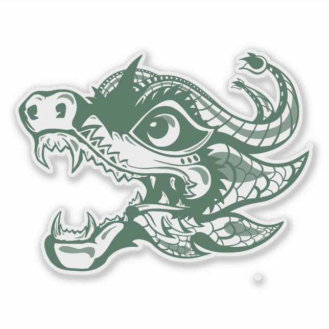 Adesivo dragão (Frente)