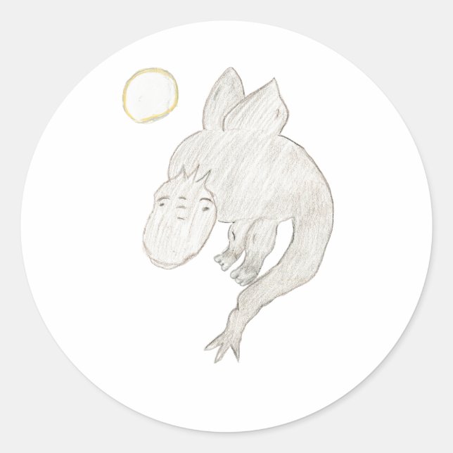 Adesivo Dragão (Frente)