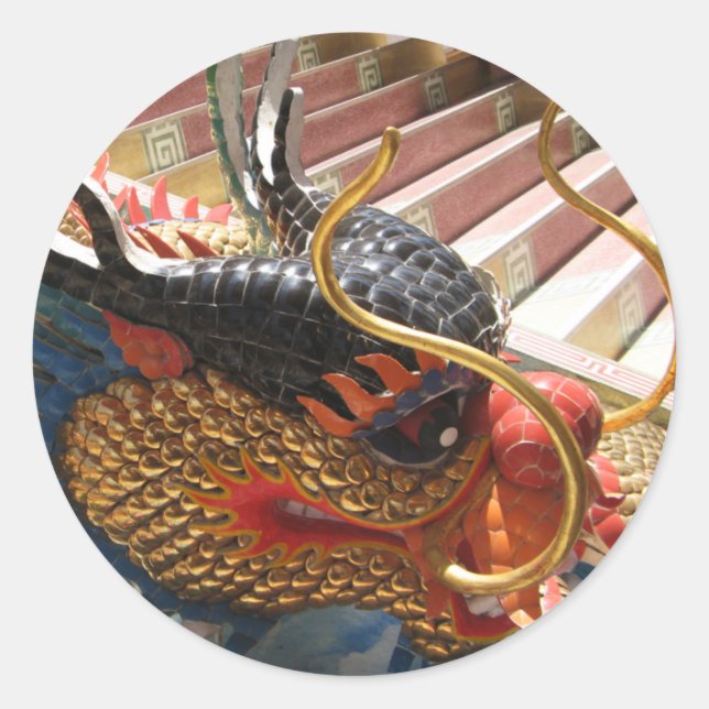 Adesivo Dragão Chinês (Frente)