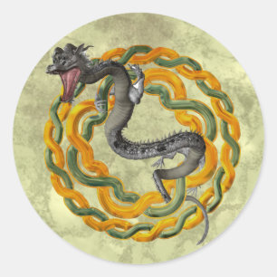 Adesivo Dragão chinês