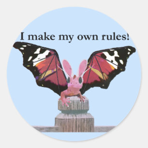 Adesivo Dragão com orelhas do coelho