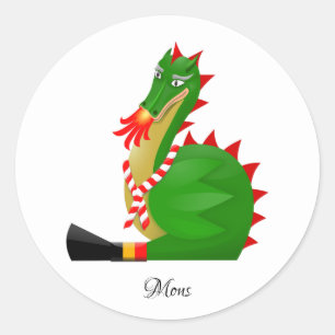 Adesivo Dragão da cidade Mons, Bélgica