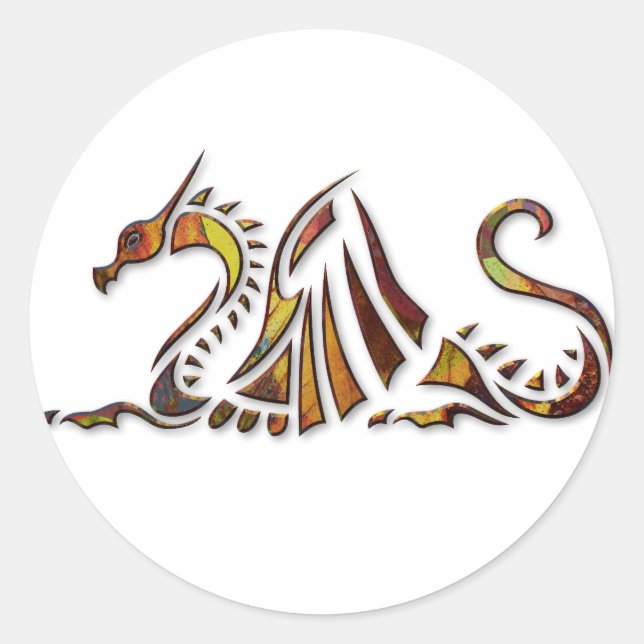 Adesivo Dragão de Feira (Frente)