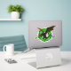 Adesivo Dragão de Respiração de Incêndio Cromático Verde (Laptop On Desk)