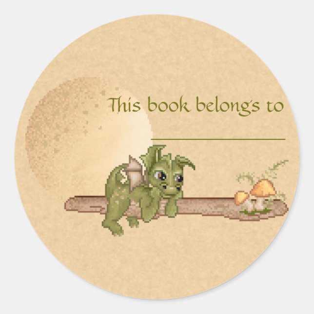 Adesivo Dragão de sonho (Frente)