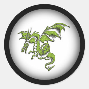 Adesivo Dragão Design