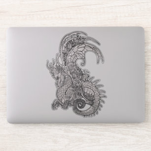 Adesivo Dragão do estilo de Nouveau da arte