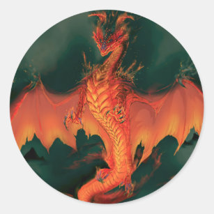 Adesivo Dragão do fogo: Brimstone
