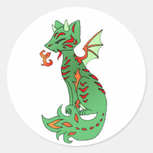 Adesivo Dragão do Fox