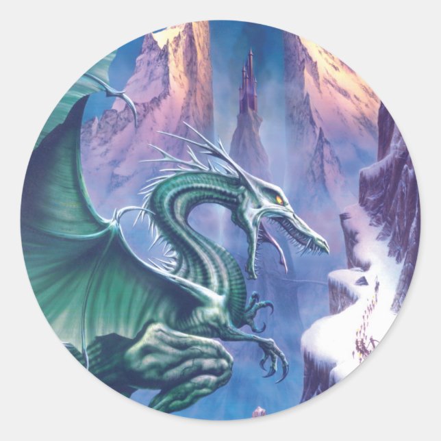 Adesivo Dragão do Vinheta Norte (Frente)