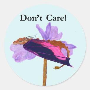 Adesivo Dragão Dormindo