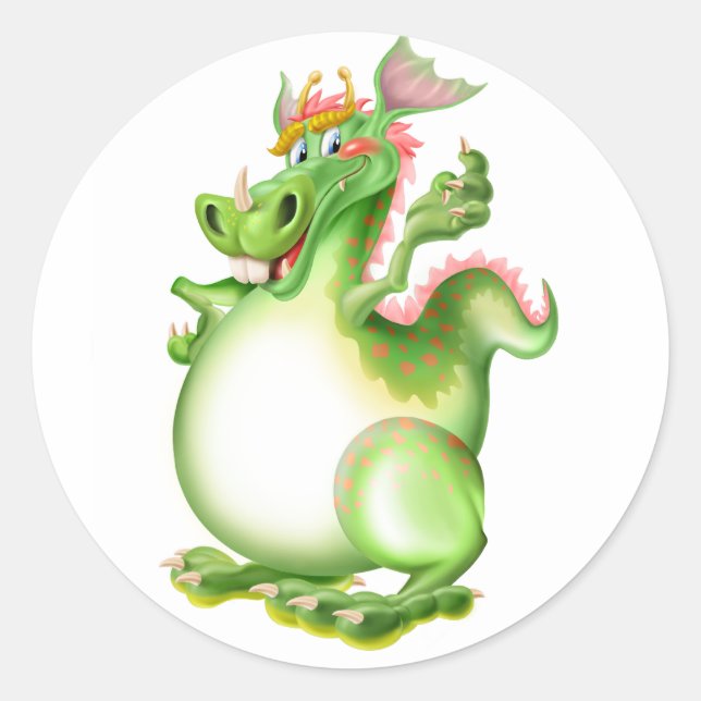 Adesivo Dragão, Drachen, dragão, dragão, (Frente)