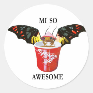 Adesivo Dragão e Taça Chinesa