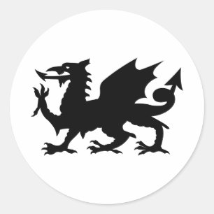 Adesivo Dragão Galês