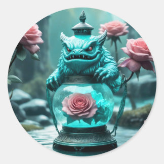 Adesivo Dragão Lanterna 2