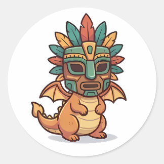 Adesivo Dragão Mascarado
