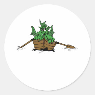 Adesivo Dragão No Barco