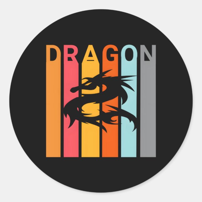 Adesivo Dragão No Seu (Frente)