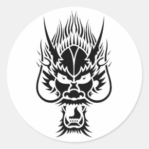 Adesivo Dragão oriental