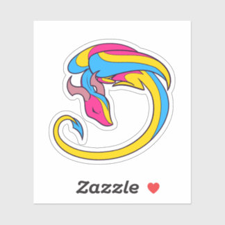 Adesivo Dragão Pan Pride