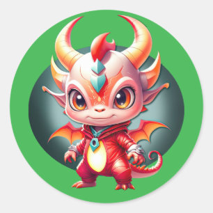 Adesivo Dragão Pop