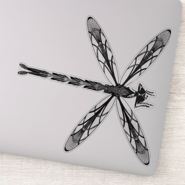 Adesivo Dragão voa de Shifter: um romance Zie e Dax (Detalhe)