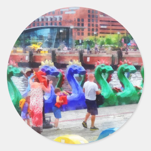 Adesivo Dragon Boats Baltimore MD (Frente)