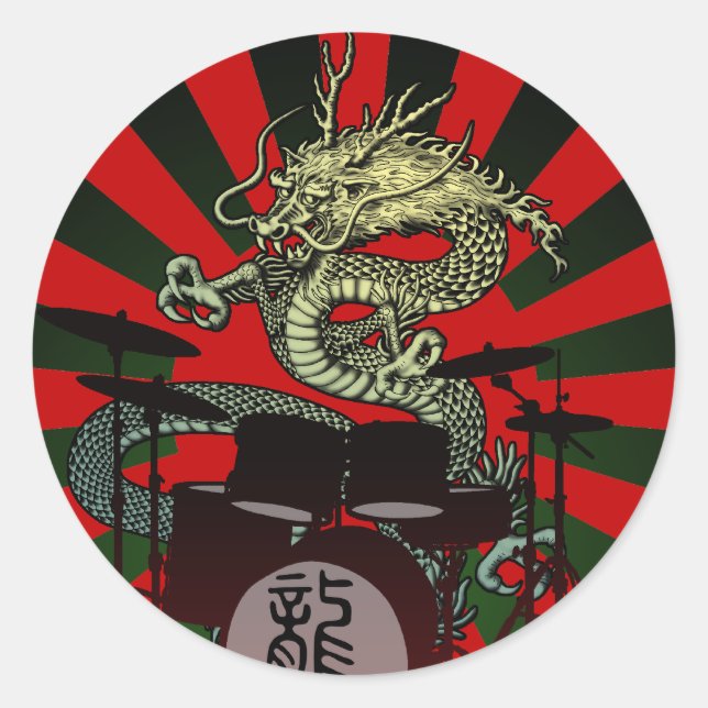 Adesivo Dragon Drum 2 (Frente)