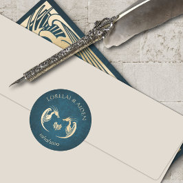 Adesivo Dragon Fantasy Modern Deco Wedding