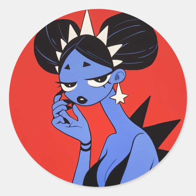 Adesivo Dragon Girl (Frente)