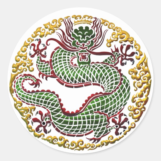 Adesivo Dragon Medallion (Frente)