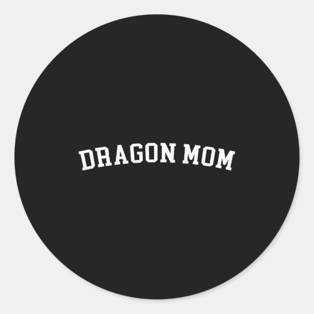 Adesivo Dragon Mom  (Frente)