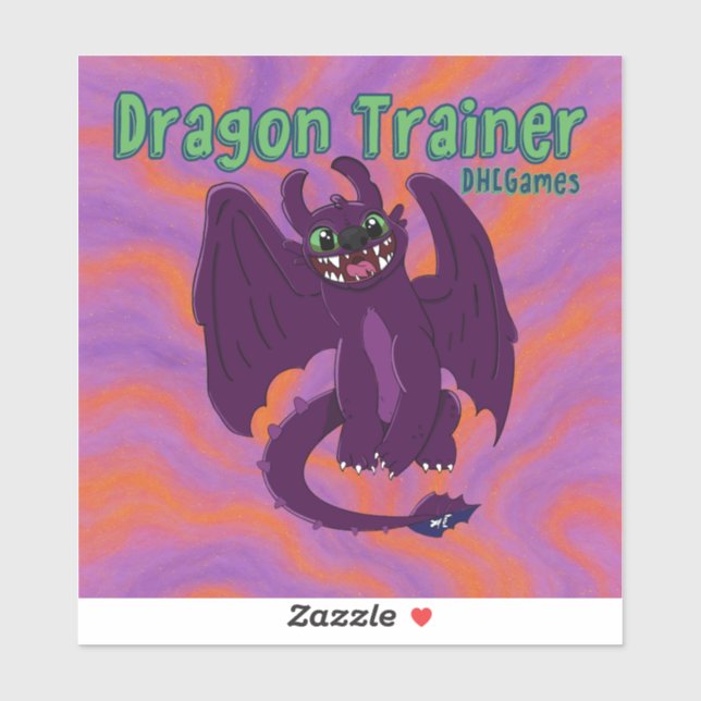 Adesivo Dragon Trainer Sticker (Folha)