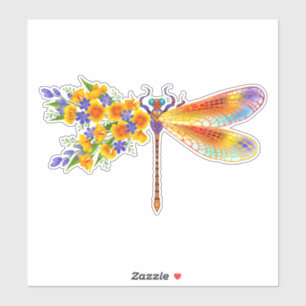 Adesivo Dragonfly Amarelo