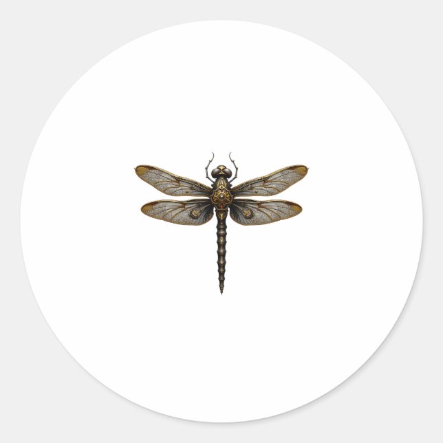 Adesivo Dragonfly Animal Art Graphic Dragonfly (2) (Frente)