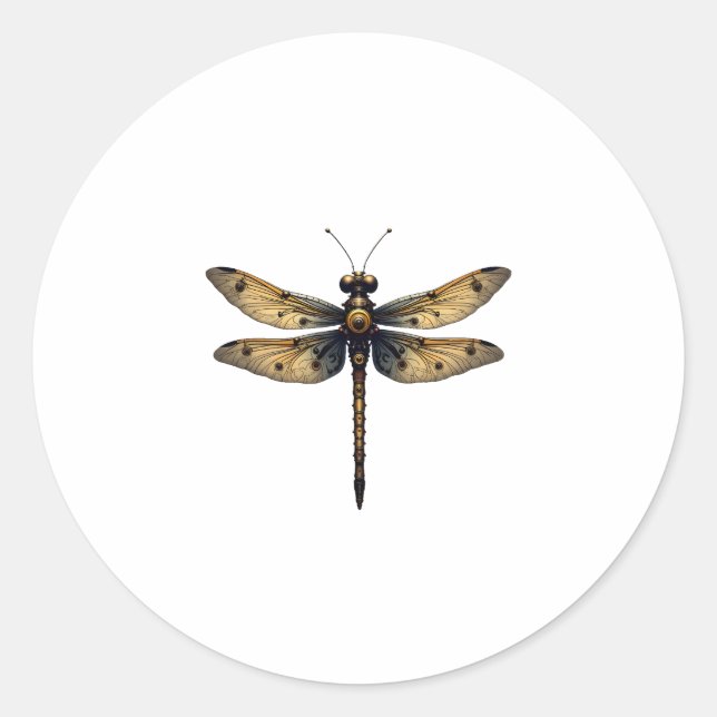 Adesivo Dragonfly Animal Art Graphic Dragonfly (3) (Frente)