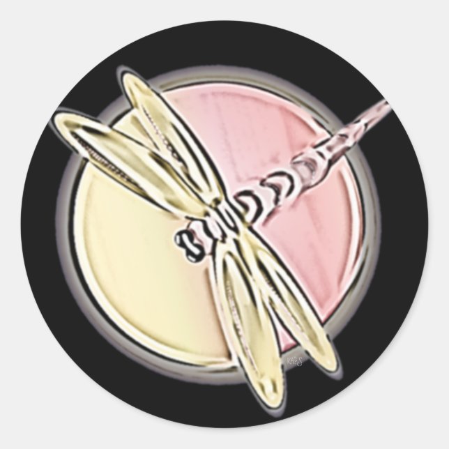 Adesivo Dragonfly Cutout (Frente)