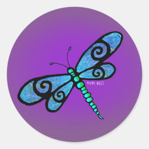 Adesivo Dragonfly KiniArt Stickers