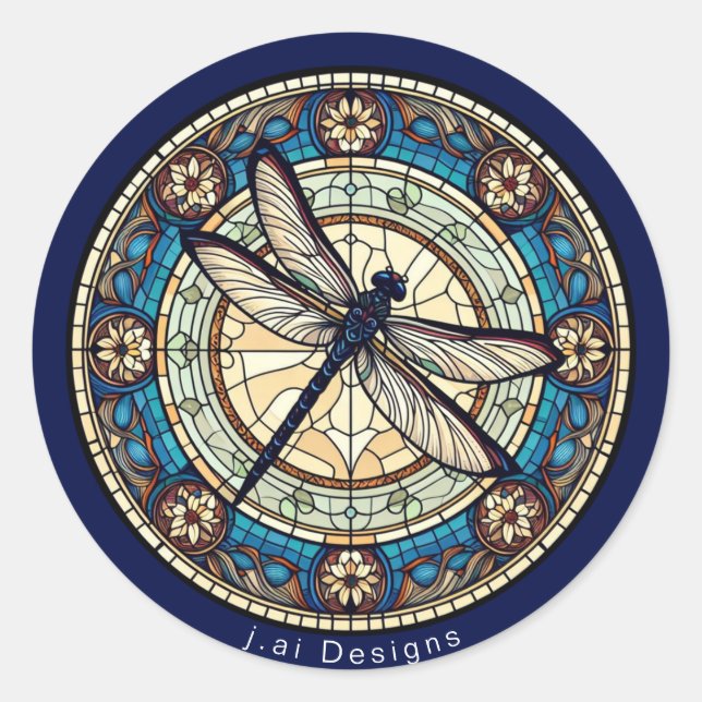 Adesivo Dragonfly Medallion (Frente)